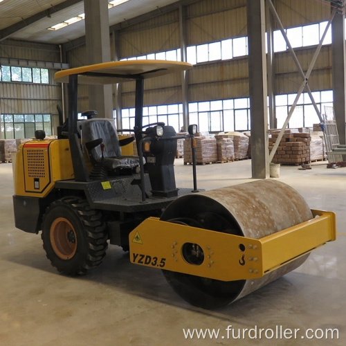 Ride-on Type High Quality And High Efficiency 3 Ton Road Roller FYL-D203